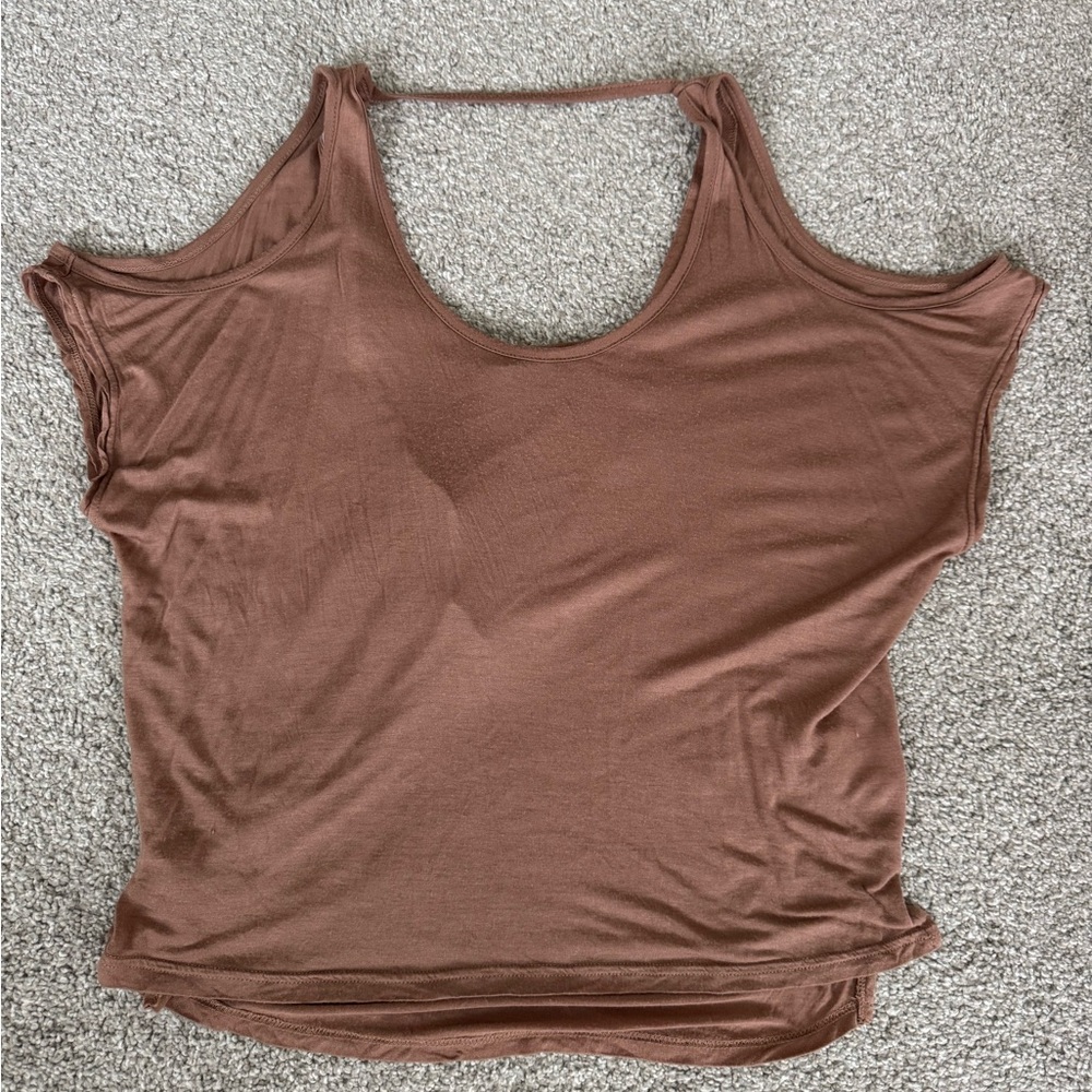 Casual Brown Women's Top